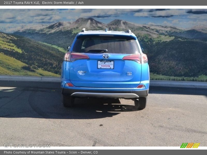 Electric Storm Metallic / Ash 2017 Toyota RAV4 XLE
