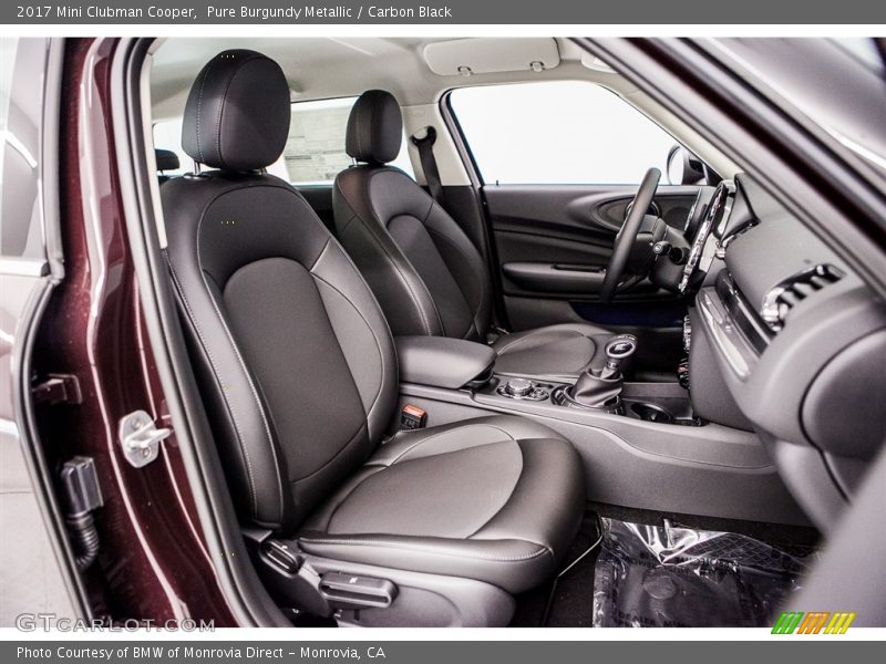  2017 Clubman Cooper Carbon Black Interior