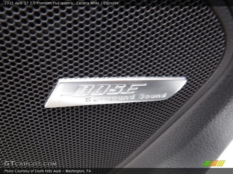 Cararra White / Espresso 2015 Audi Q7 3.0 Premium Plus quattro