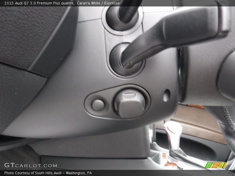 Cararra White / Espresso 2015 Audi Q7 3.0 Premium Plus quattro
