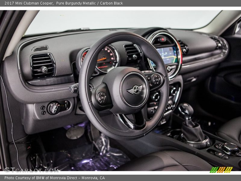 Front Seat of 2017 Clubman Cooper