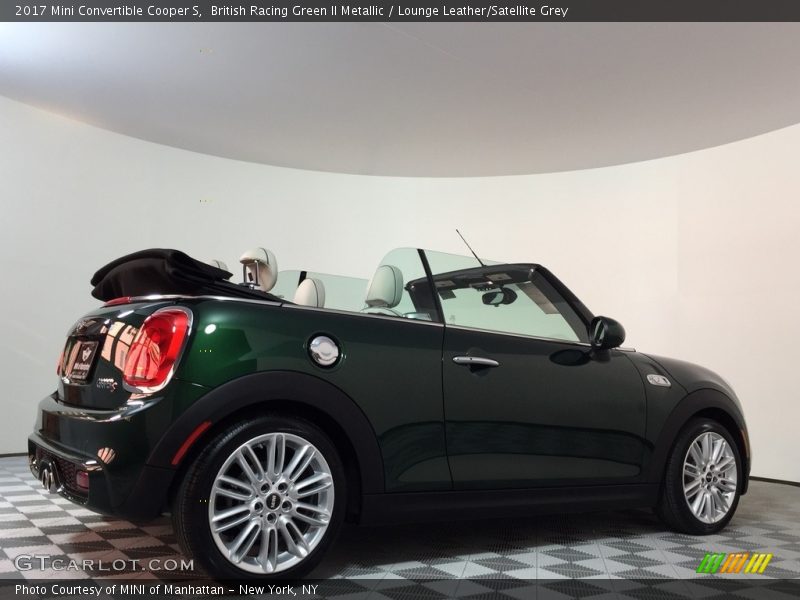 British Racing Green II Metallic / Lounge Leather/Satellite Grey 2017 Mini Convertible Cooper S