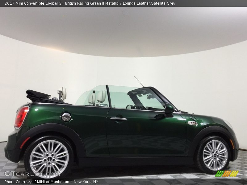 British Racing Green II Metallic / Lounge Leather/Satellite Grey 2017 Mini Convertible Cooper S