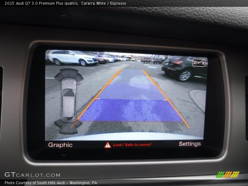 Cararra White / Espresso 2015 Audi Q7 3.0 Premium Plus quattro