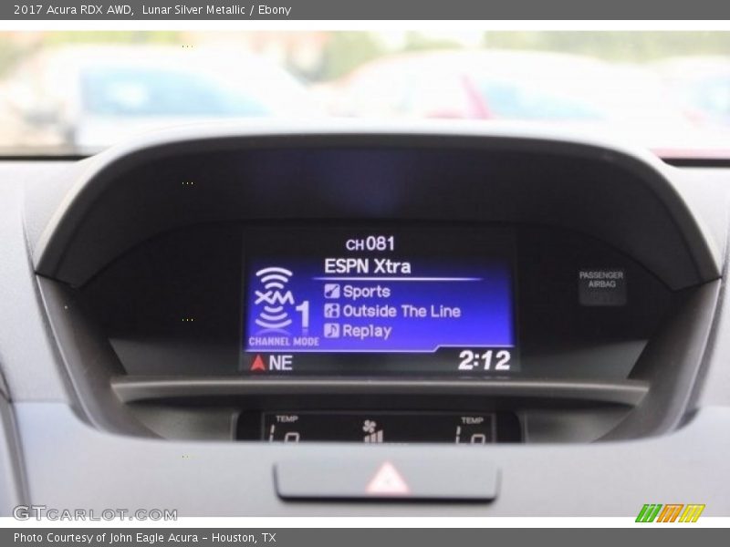 Lunar Silver Metallic / Ebony 2017 Acura RDX AWD