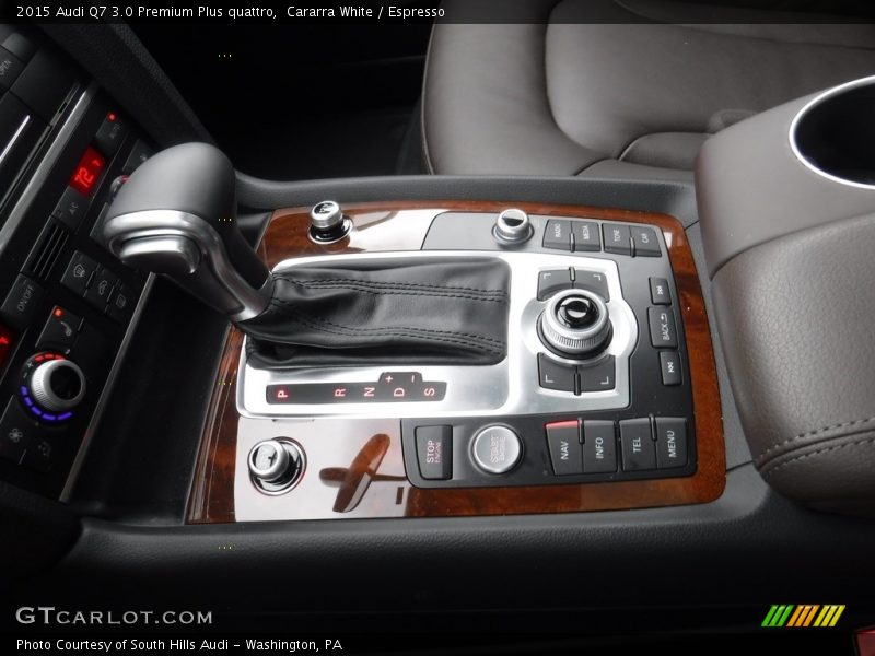 Cararra White / Espresso 2015 Audi Q7 3.0 Premium Plus quattro