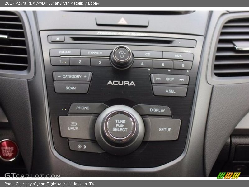 Controls of 2017 RDX AWD