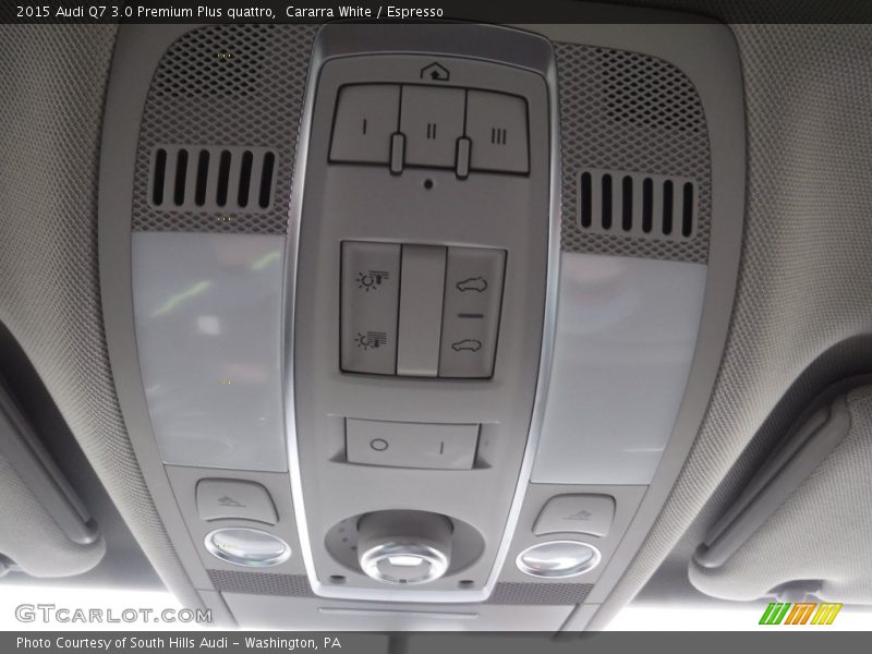 Cararra White / Espresso 2015 Audi Q7 3.0 Premium Plus quattro