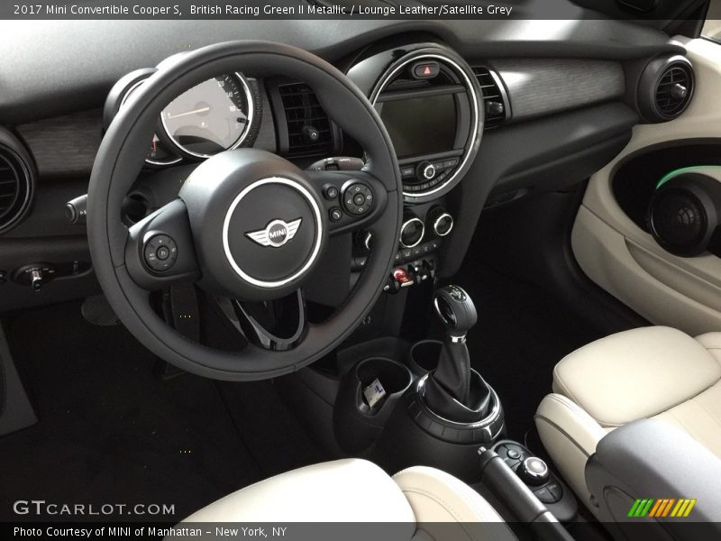 Lounge Leather/Satellite Grey Interior - 2017 Convertible Cooper S 