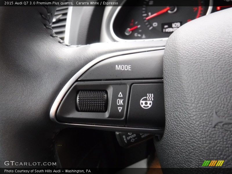Cararra White / Espresso 2015 Audi Q7 3.0 Premium Plus quattro