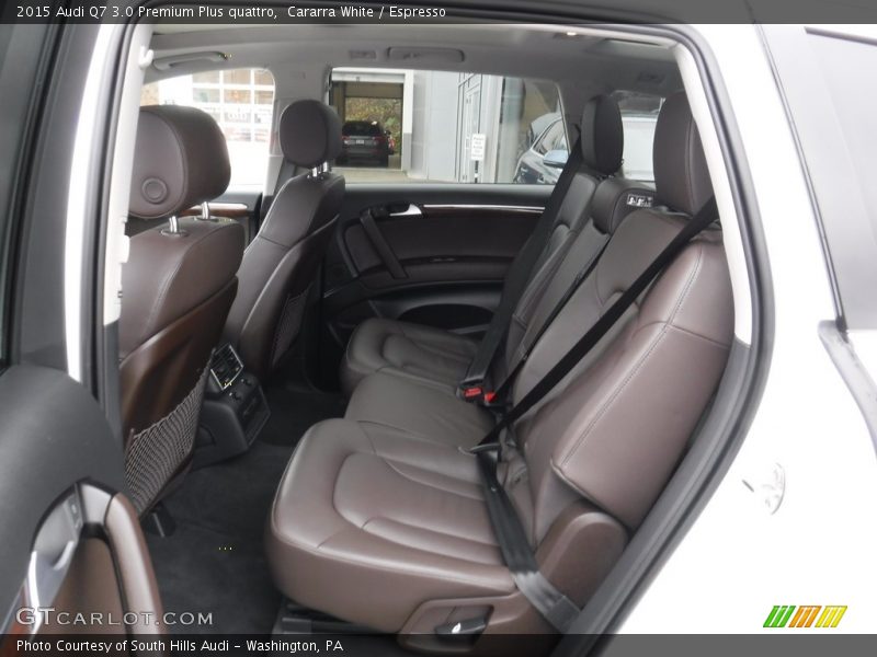 Cararra White / Espresso 2015 Audi Q7 3.0 Premium Plus quattro