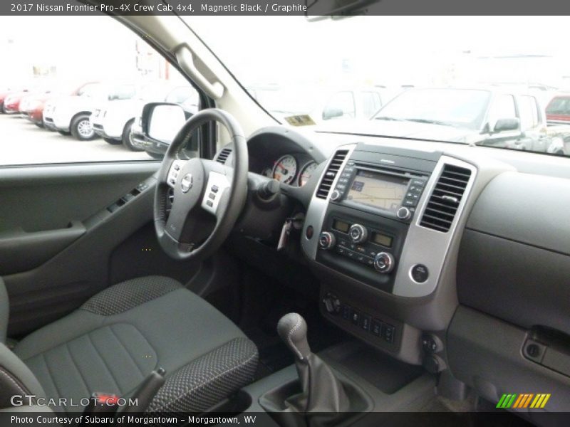 Dashboard of 2017 Frontier Pro-4X Crew Cab 4x4