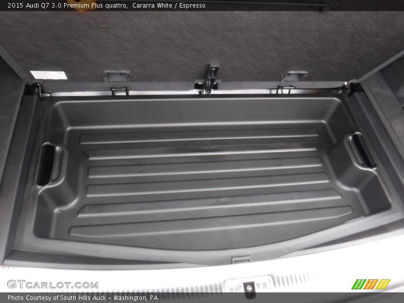Cararra White / Espresso 2015 Audi Q7 3.0 Premium Plus quattro