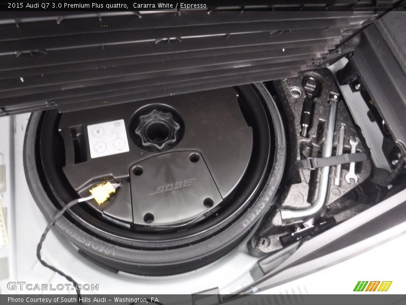 Cararra White / Espresso 2015 Audi Q7 3.0 Premium Plus quattro