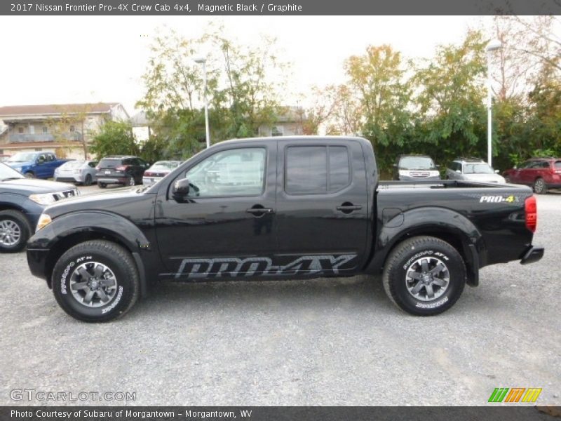  2017 Frontier Pro-4X Crew Cab 4x4 Magnetic Black