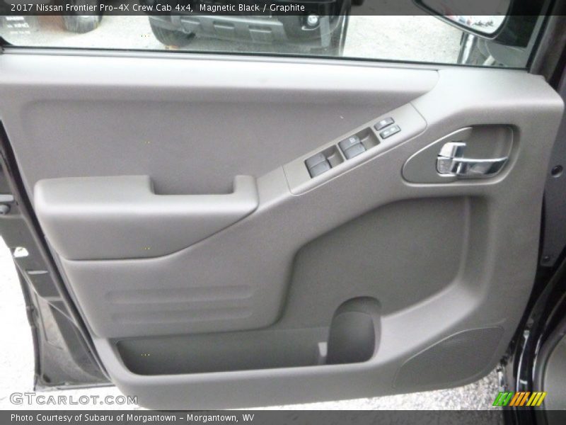 Door Panel of 2017 Frontier Pro-4X Crew Cab 4x4