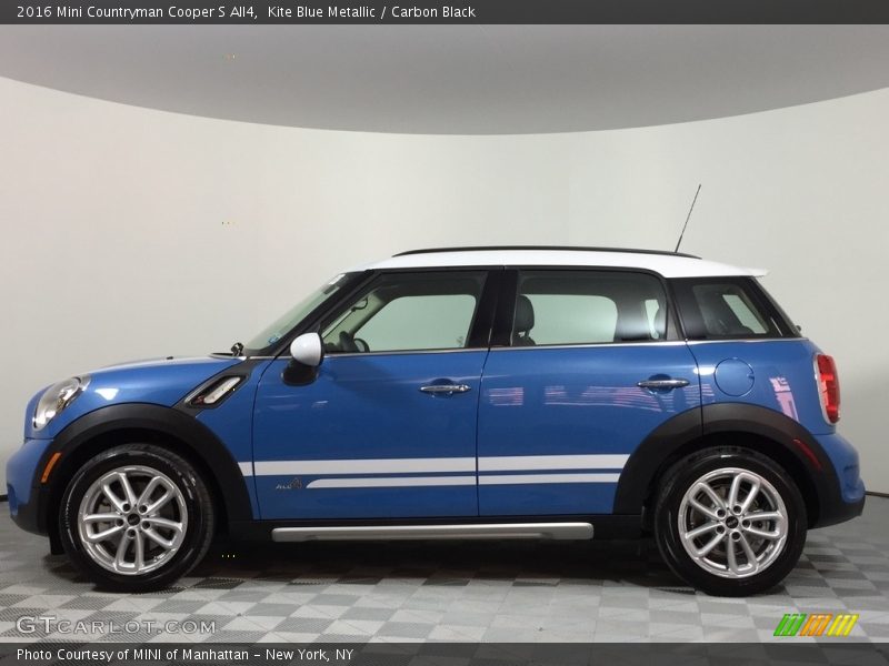 Kite Blue Metallic / Carbon Black 2016 Mini Countryman Cooper S All4