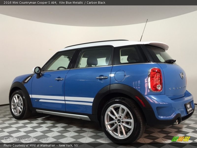 Kite Blue Metallic / Carbon Black 2016 Mini Countryman Cooper S All4