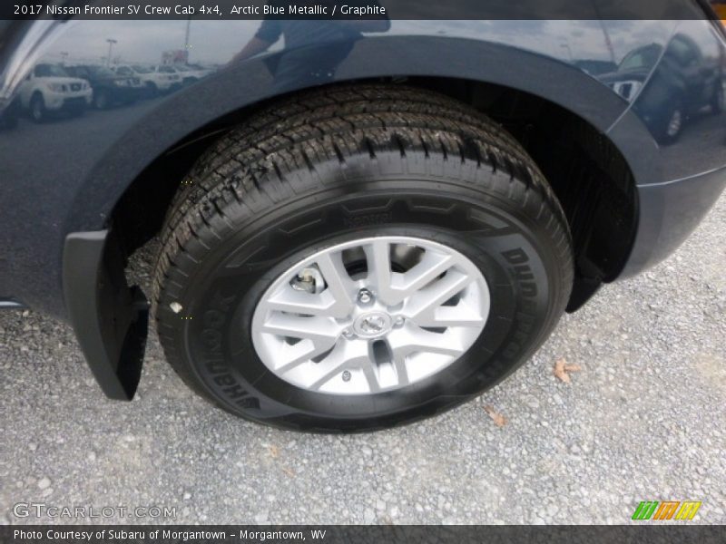 Arctic Blue Metallic / Graphite 2017 Nissan Frontier SV Crew Cab 4x4