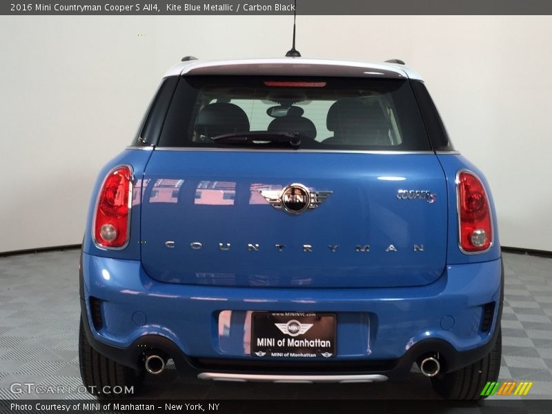 Kite Blue Metallic / Carbon Black 2016 Mini Countryman Cooper S All4