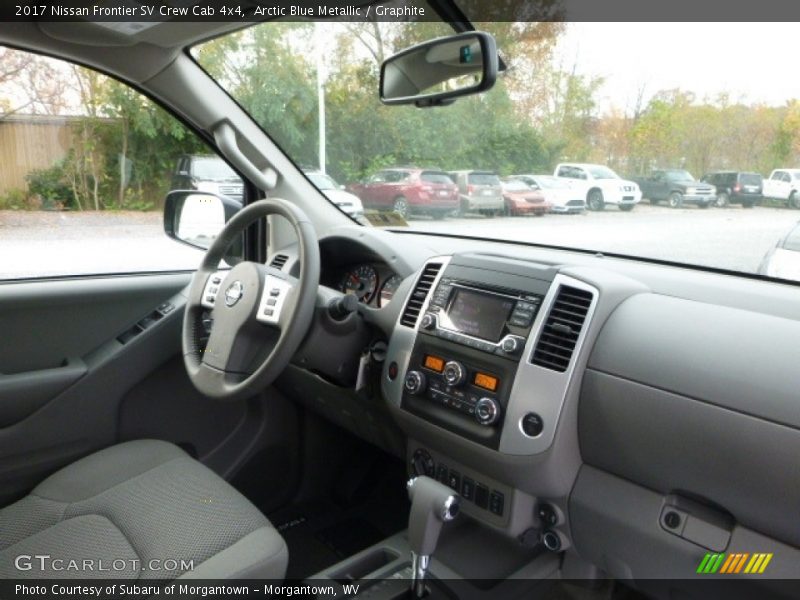Arctic Blue Metallic / Graphite 2017 Nissan Frontier SV Crew Cab 4x4