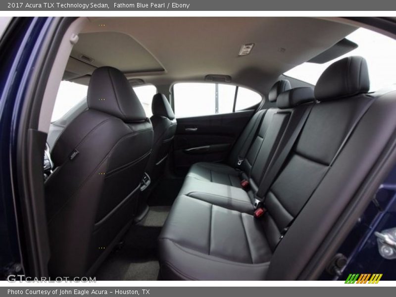 Fathom Blue Pearl / Ebony 2017 Acura TLX Technology Sedan