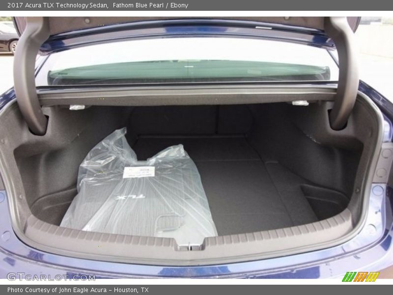 Fathom Blue Pearl / Ebony 2017 Acura TLX Technology Sedan