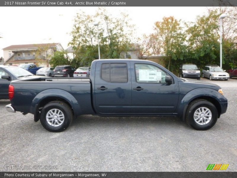  2017 Frontier SV Crew Cab 4x4 Arctic Blue Metallic