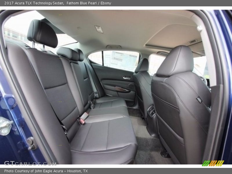 Fathom Blue Pearl / Ebony 2017 Acura TLX Technology Sedan