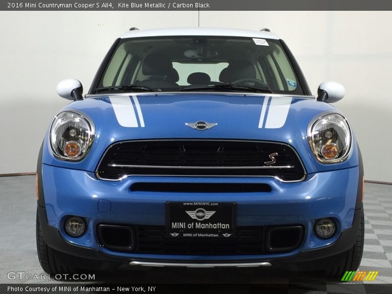 Kite Blue Metallic / Carbon Black 2016 Mini Countryman Cooper S All4