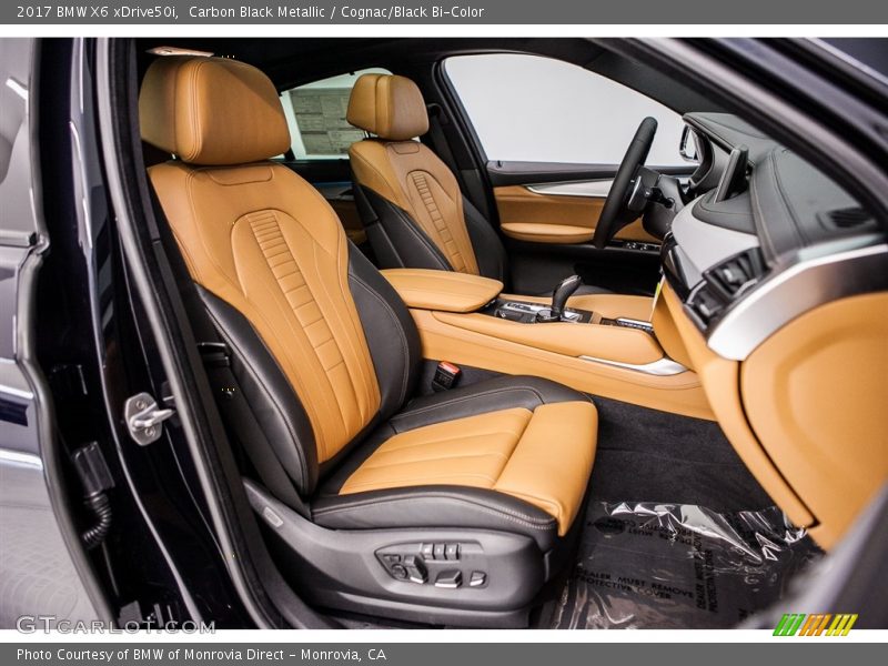  2017 X6 xDrive50i Cognac/Black Bi-Color Interior