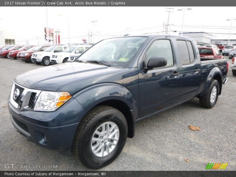 Front 3/4 View of 2017 Frontier SV Crew Cab 4x4