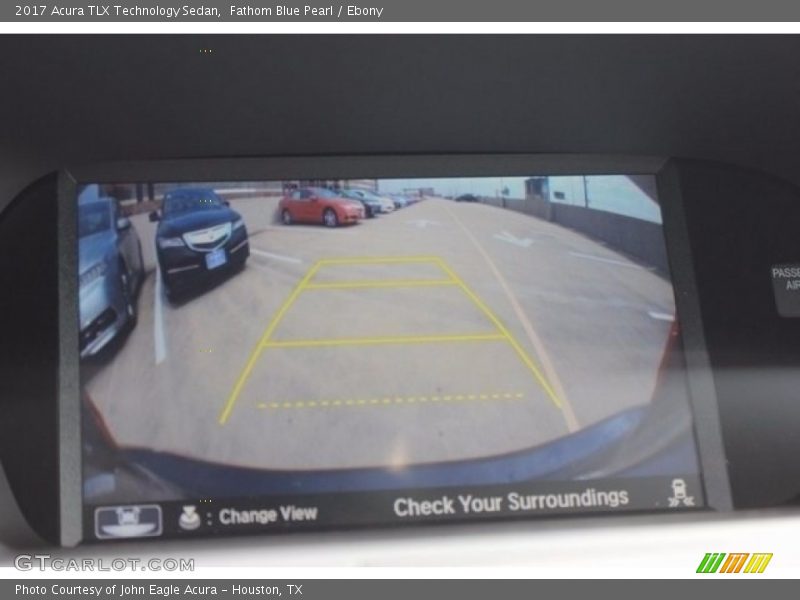 Fathom Blue Pearl / Ebony 2017 Acura TLX Technology Sedan