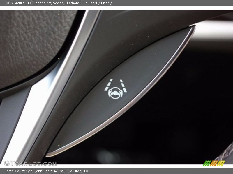 Fathom Blue Pearl / Ebony 2017 Acura TLX Technology Sedan