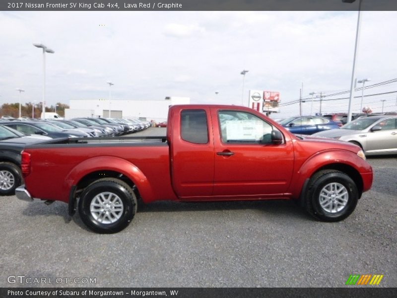  2017 Frontier SV King Cab 4x4 Lava Red