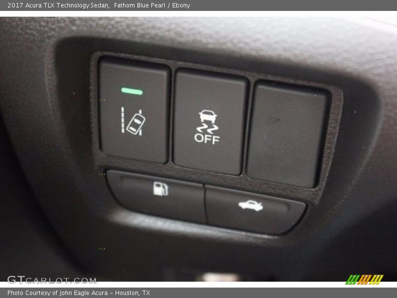 Fathom Blue Pearl / Ebony 2017 Acura TLX Technology Sedan