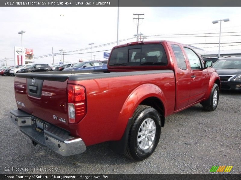 Lava Red / Graphite 2017 Nissan Frontier SV King Cab 4x4