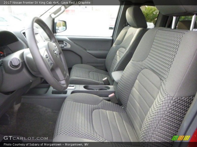  2017 Frontier SV King Cab 4x4 Graphite Interior