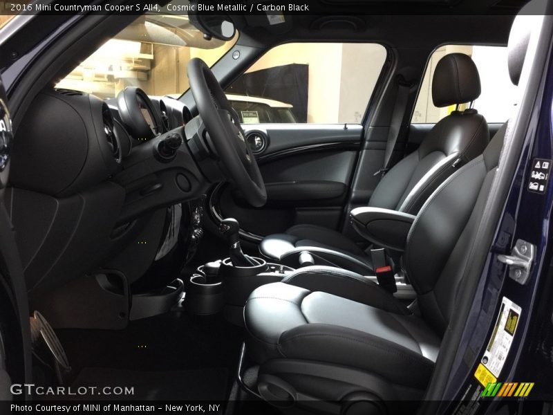 Cosmic Blue Metallic / Carbon Black 2016 Mini Countryman Cooper S All4