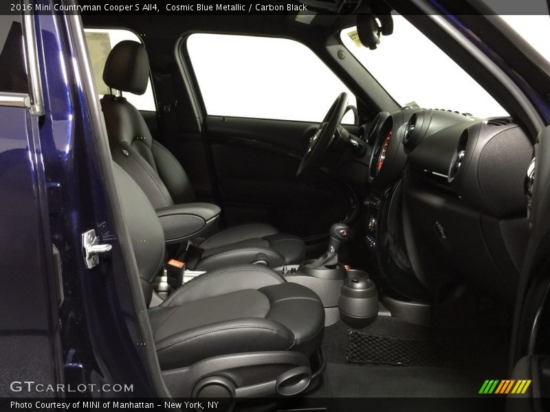 Cosmic Blue Metallic / Carbon Black 2016 Mini Countryman Cooper S All4