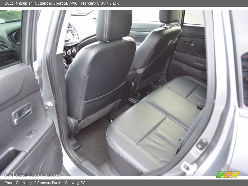 Mercury Gray / Black 2015 Mitsubishi Outlander Sport SE AWC