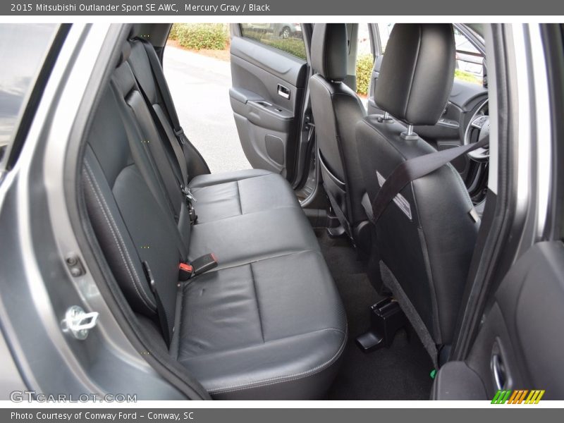 Mercury Gray / Black 2015 Mitsubishi Outlander Sport SE AWC