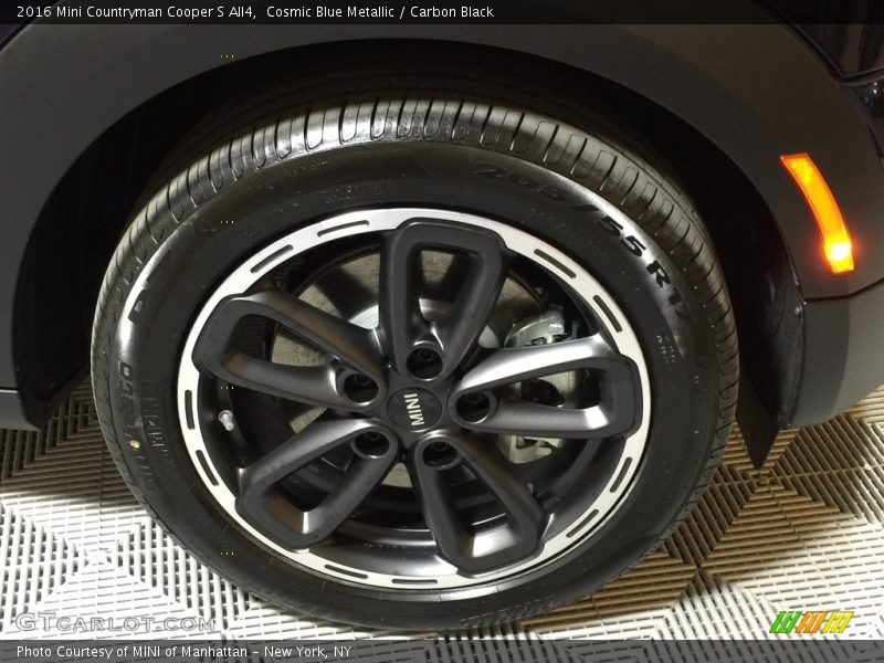 Cosmic Blue Metallic / Carbon Black 2016 Mini Countryman Cooper S All4