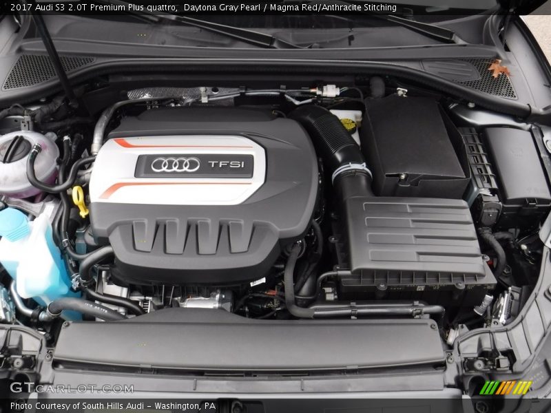  2017 S3 2.0T Premium Plus quattro Engine - 2.0 Liter TFSI Turbocharged DOHC 16-Valve VVT 4 Cylinder