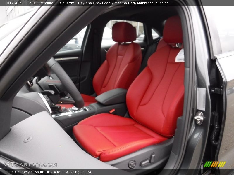 Front Seat of 2017 S3 2.0T Premium Plus quattro