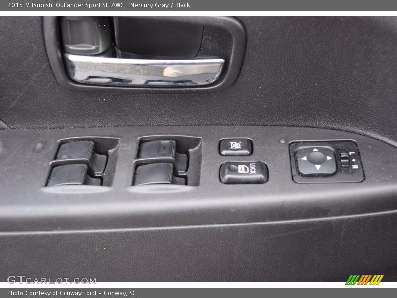 Mercury Gray / Black 2015 Mitsubishi Outlander Sport SE AWC