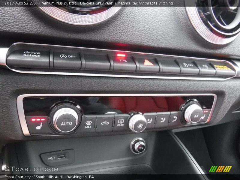 Controls of 2017 S3 2.0T Premium Plus quattro