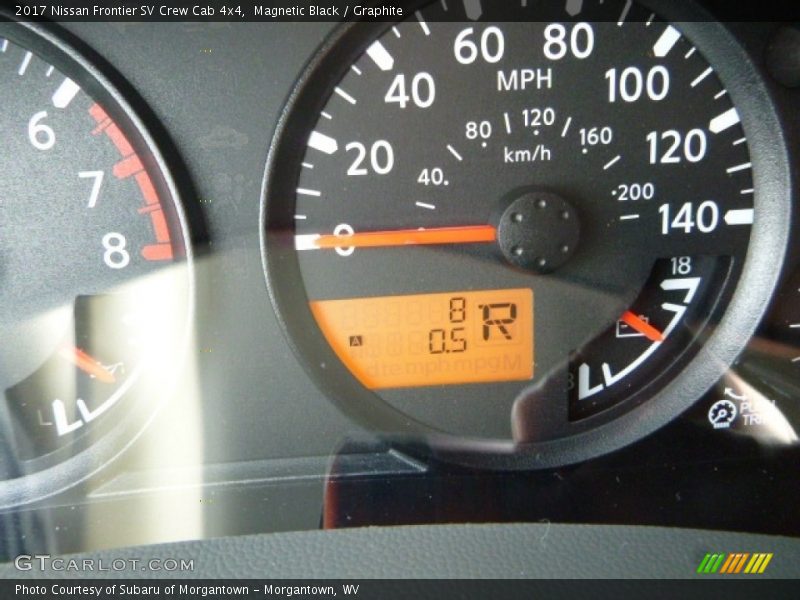 Magnetic Black / Graphite 2017 Nissan Frontier SV Crew Cab 4x4