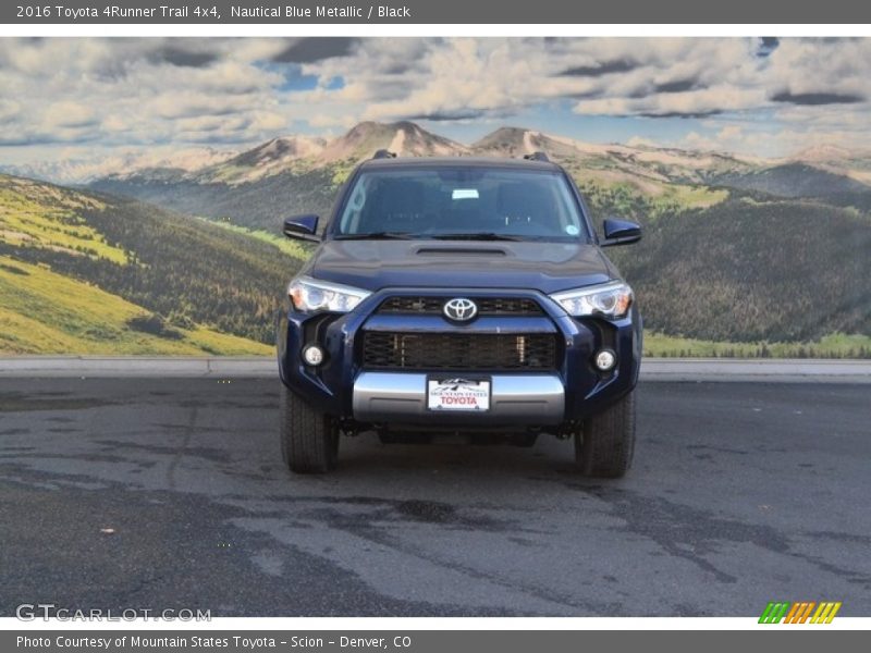 Nautical Blue Metallic / Black 2016 Toyota 4Runner Trail 4x4