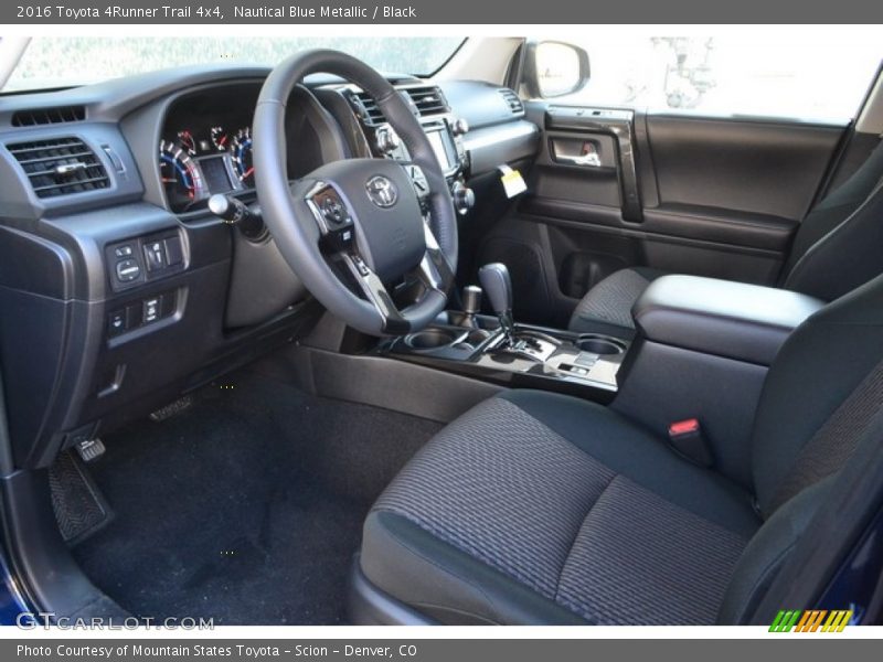 Nautical Blue Metallic / Black 2016 Toyota 4Runner Trail 4x4